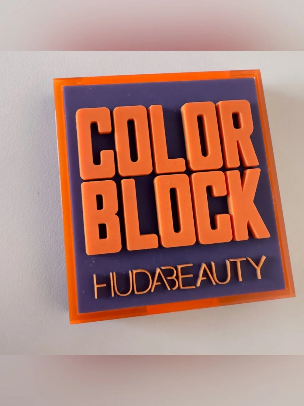 Huda Beauty Color Block Obsessions Eyeshadow Palette - Orange & Purple